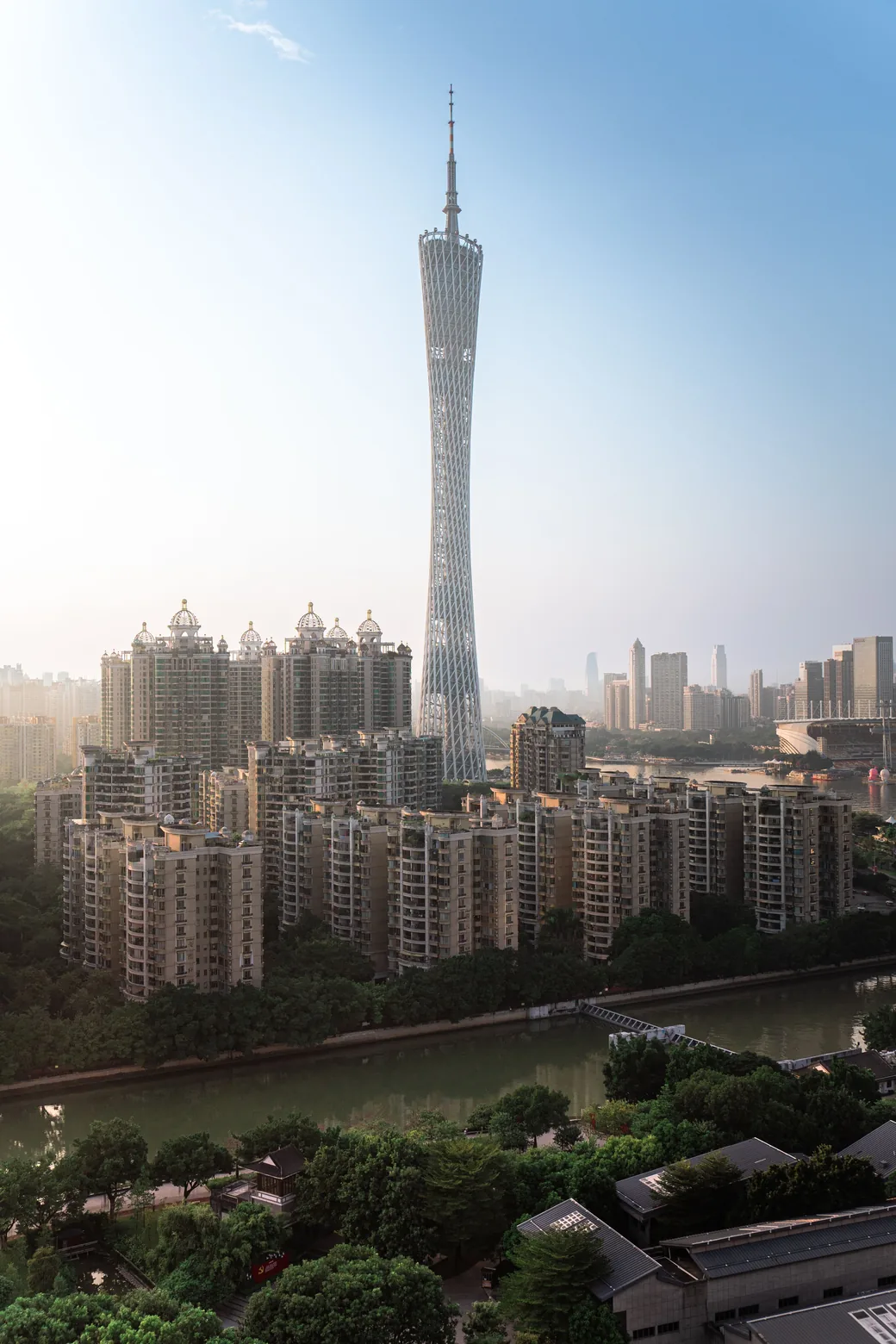 Canton Tower in Guangzhou during a business visit