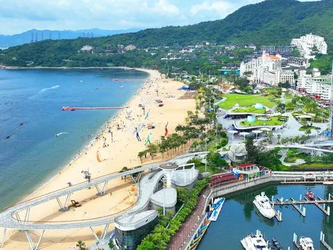Dameisha Beach on the eastern coast of Shenzhen