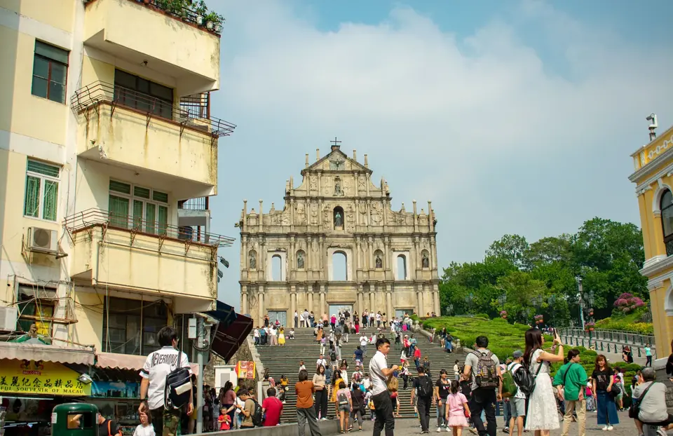 The Ruins of Saint Paul in Macau historic centre