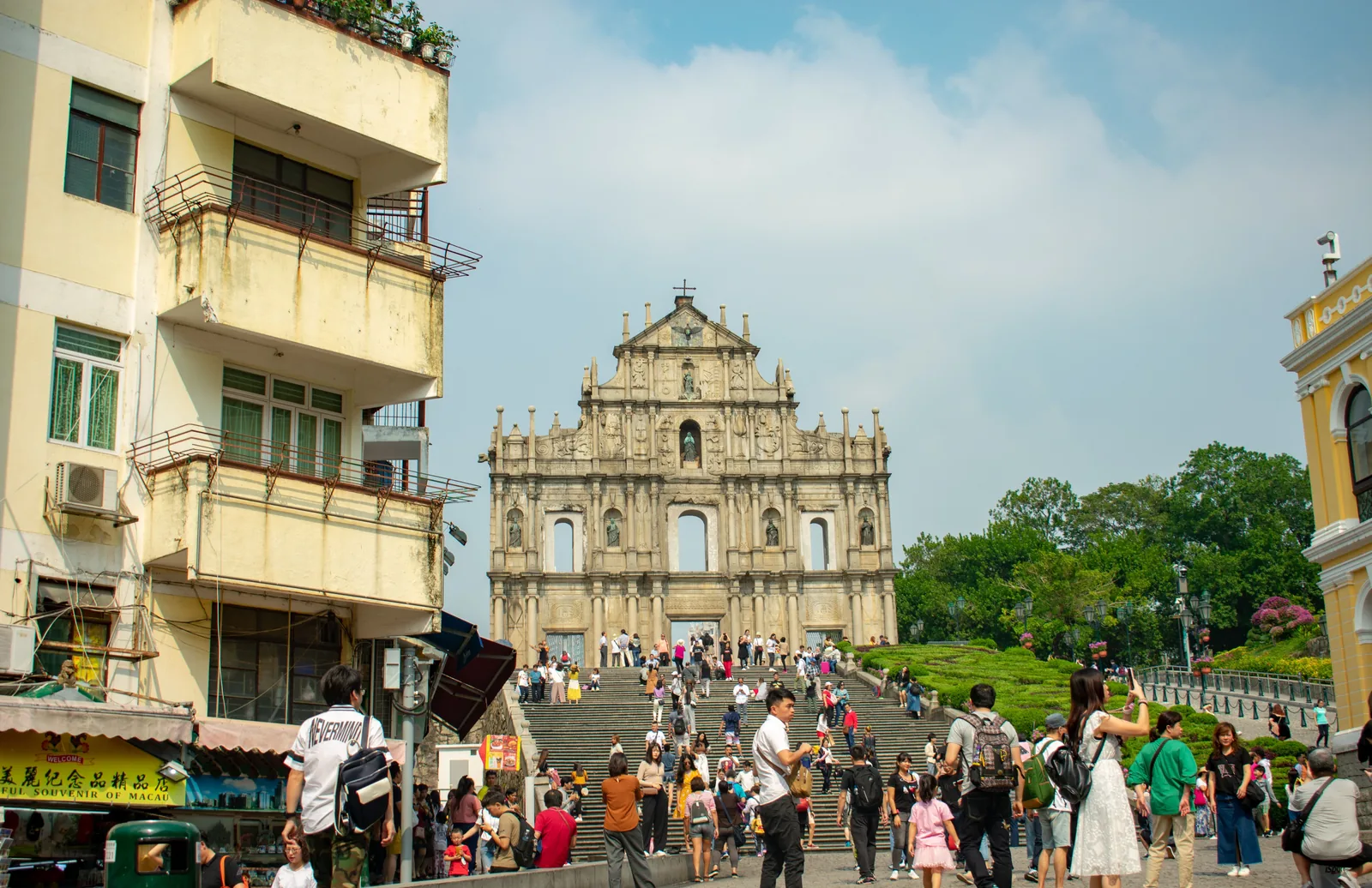 Ruins of St Paul’s in Macau